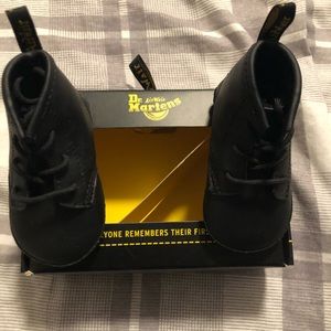 Dr. Martens Auburn Leather booties